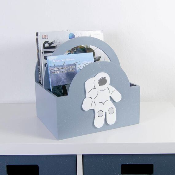 Kosmonaut/astronaut - pořadač, box na psací potřeby a sešity