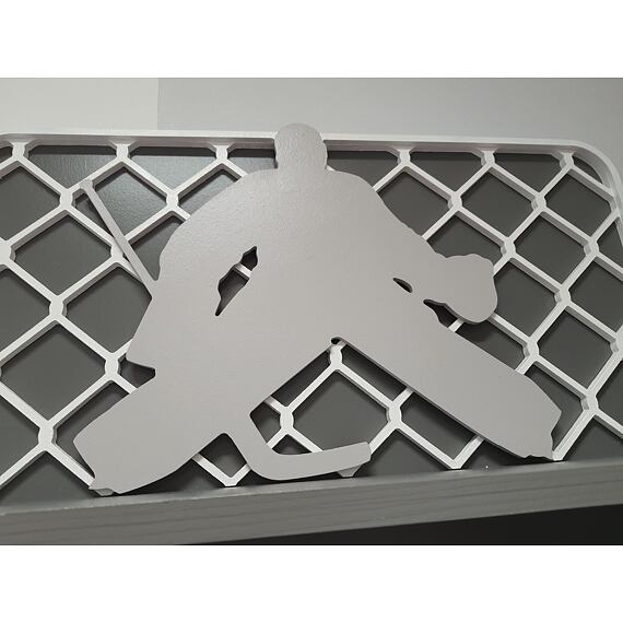 Věšák na medaile - police, hokej